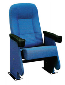 Relaxable auditorium chair